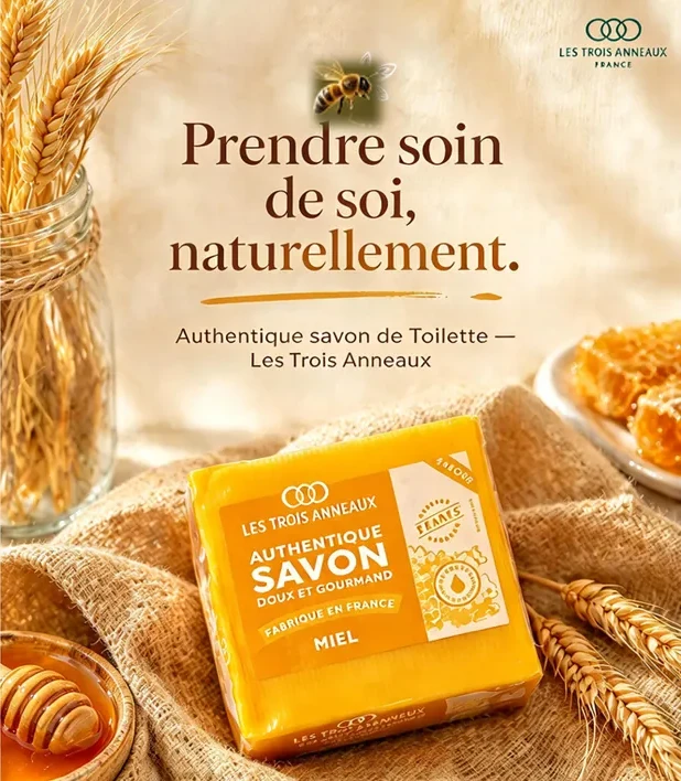Prendre soin de soi, naturellement : savon de toilette au miel